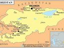 Carte Du Kirghizistan - Plusieurs Cartes Du Pays En Asie destiné Carte Gouvernemnt Geo