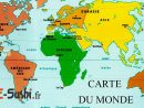 Carte Du Monde - Atlas - Arts Et Voyages intérieur Carte Du Monde Continent