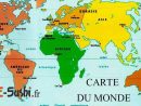 Carte Du Monde Atlas » Vacances - Guide Voyage serapportantà Carte Des Continents Avec Pays A Imprimer