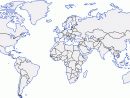 Carte Du Monde Avec Pays À Colorier En Ligne - Azzertu intérieur Remplir Carte Du Monde En Ligne Gratuit