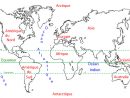 Carte Du Monde Océans Continents à Carte Des Continents Avec Pays A Imprimer
