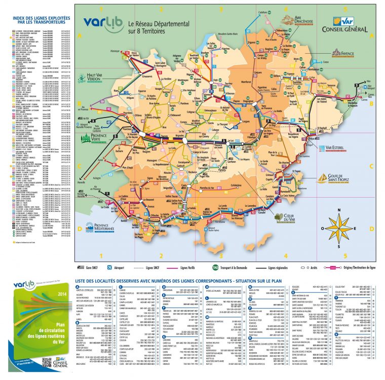 Carte Du Var – Carte Du Département Du Var En France intérieur Carte Du Dã©Partement 57