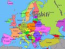 Carte Europe De L'Est - Images Et Photos - Arts Et Voyages dedans Map De L'Europe Avec Pays