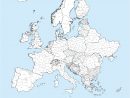 Carte Europe Nom Pays - 1Jour1Col intérieur Carte Vierge Europe