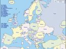 Carte Europe Vierge En Couleur » Vacances - Guide Voyage destiné Carte Fleuves Europã©En Vierge
