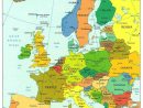 Carte Europe Villes » Vacances - Guide Voyage destiné Map De L&amp;#039;Europe Avec Pays