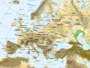 Carte Politique De L'Europe  Carte Europe, Carte Relief destiné Carte Vierge Europe
