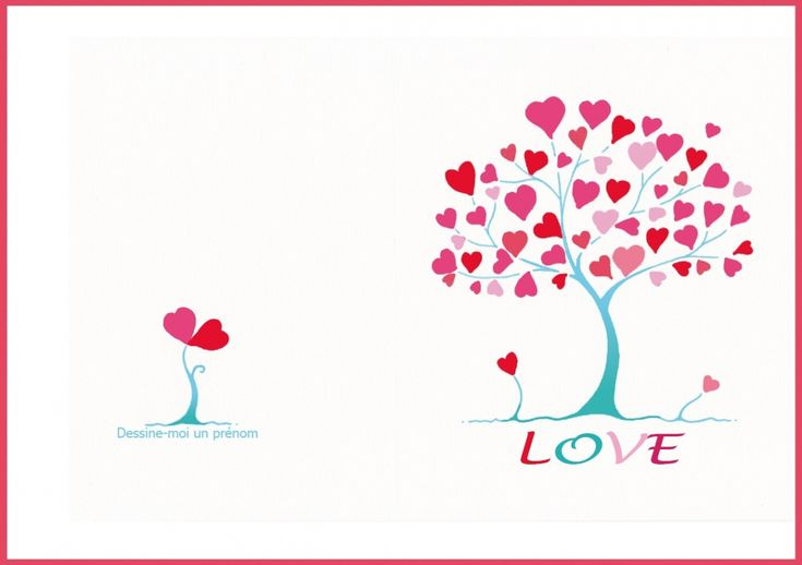 Carte St Valentin Gratuite À Imprimer  Carte Saint concernant Sanint Valentin Fle A Imprimer