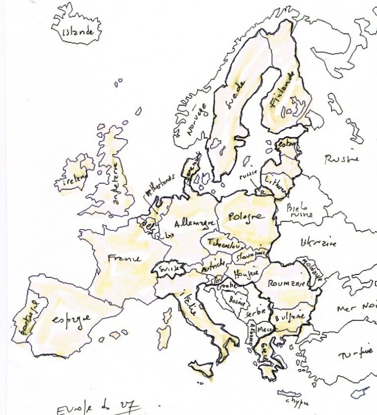 Carte Vierge Relief Europe encequiconcerne Fond De Carte Europe Vierge