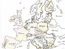 Carte Vierge Relief Europe pour Carte De L'Europe Vierge