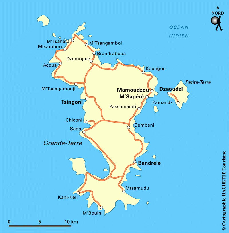 Cartograf.fr : France : Dom-Tom : Mayotte concernant Dom Tom France Carte 