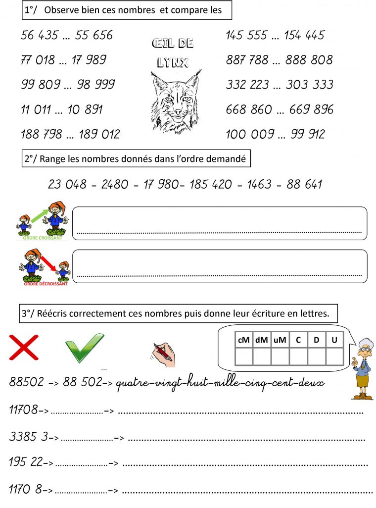 Cm1 Maths – Monsieur Mathieu tout Maths Exercices Imprimer Cm1 Gratuit 2020 En France