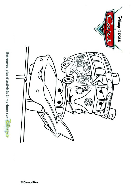 Coloriage De Cars, Dessin Film Pixar Disney À Colorier à Dessin De Flash A Colorier 