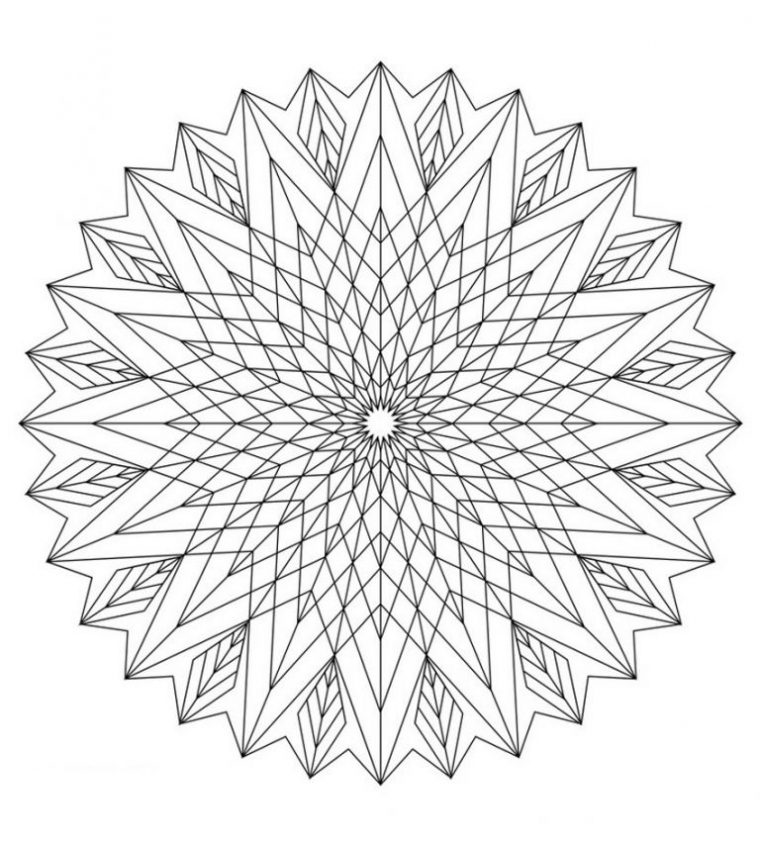 Coloriage Mandala Difficile Pour Adulte Luxe Photos Rosace avec Dessin A Point Difficile Adulte