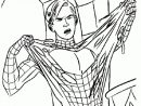 Coloriage Peter Parker Spiderman À Imprimer encequiconcerne Dessin De Flash A Colorier