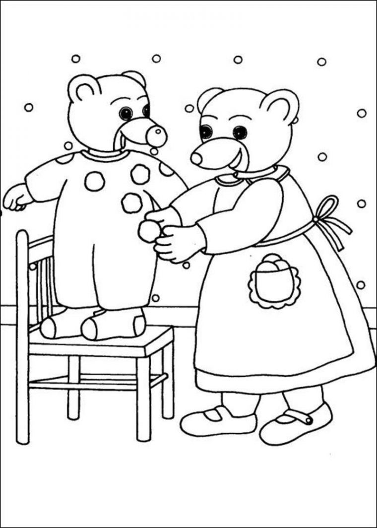 Coloriage Petit Ours Brun – Page 4 dedans Petit Ours Brun Dessin A Imprimer