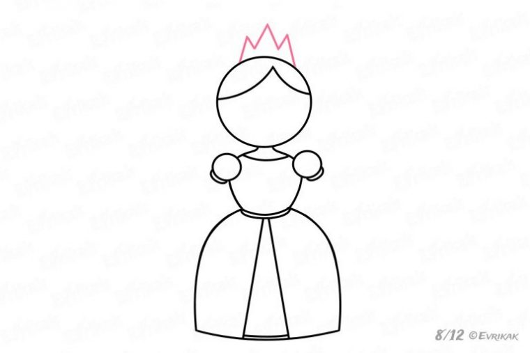 Comment Dessiner Une Princesse Sur Toute Sa Longueur Avec avec Comment Desiner Une Rosace Primanyc.com