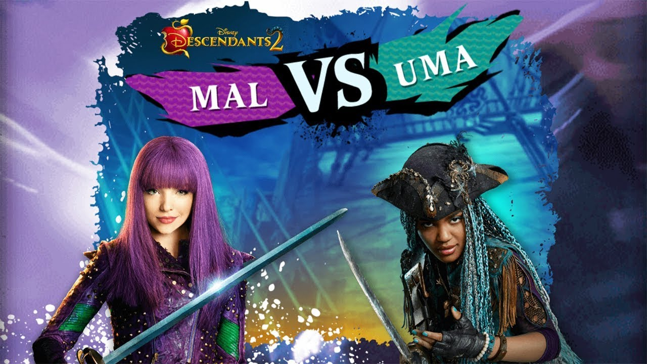 Descendants 2: Mal Vs Uma - Disney Games Tout Jeux De tout Jeux De Descendants 2 Mal Vs Uma 