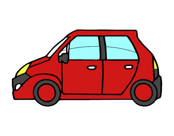 Desenho De Carro Pequeno Pintado E Colorido Por Usuário intérieur Dessin Animã© Voitures Loopings 
