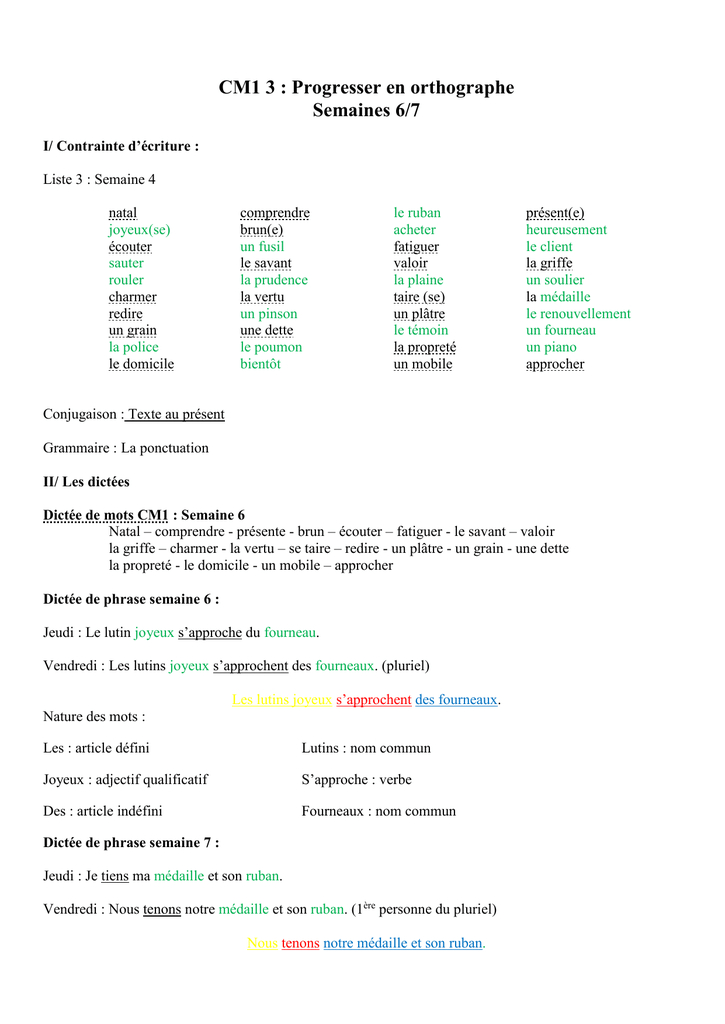 Dictée De Phrases Cm1 178870-Dictée De Phrases Cm1 Cm2 tout Grammaire Picot Annee 1 Ce1 Ce2 Chez Val 10 