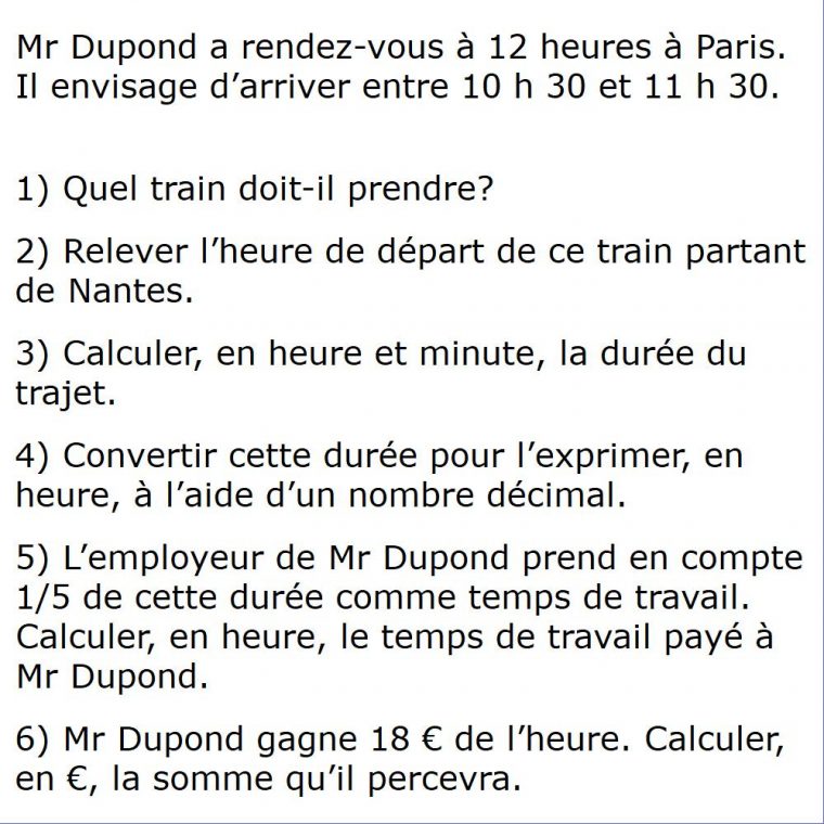 Durée: Calculer Une Durée tout Blokus Version Imprimable Cycle 3