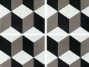 Echantillons Carreau De Ciment Cube Noir Et Blanc intérieur Schema Cubes Noir Et Blanc