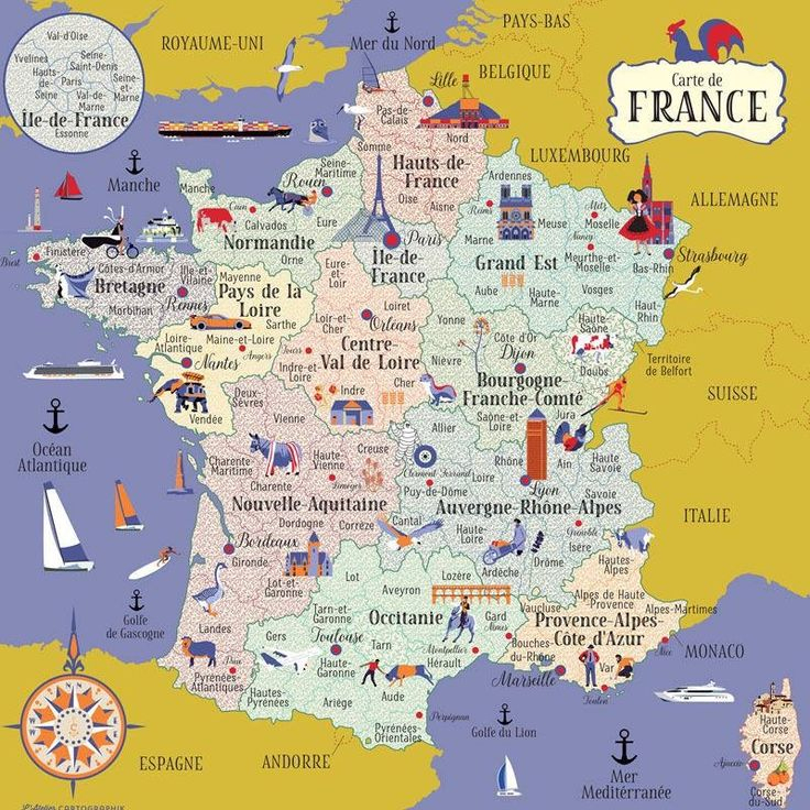 Educational Graphic : Carte De France - Graphicnow serapportantà Carte De France Avec Villes 