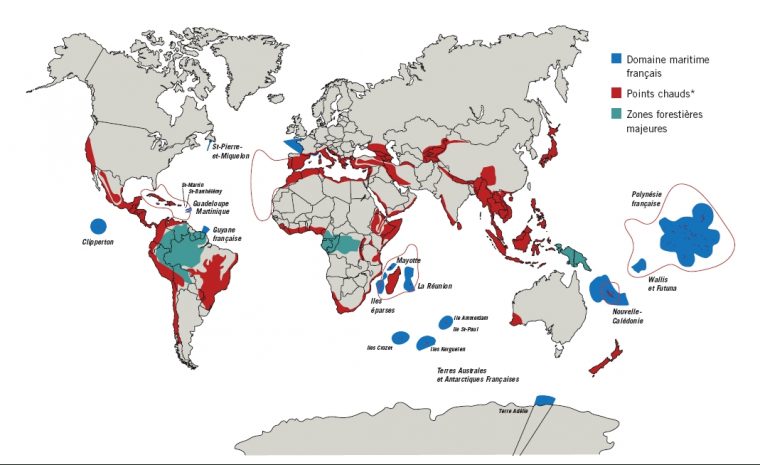 Enjeux Pour L'Outre-Mer – Espèces Envahissantes Outre-Mer tout France D&#039;Outre Mer Carte