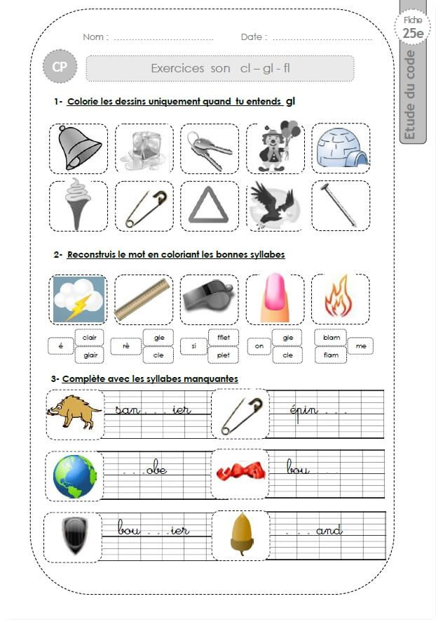 Épinglé Sur C23-Prim-Franç01:Phonologie (Cp Et Ce1) intérieur Ipotame Mots Flã©Chã©S Gratuits