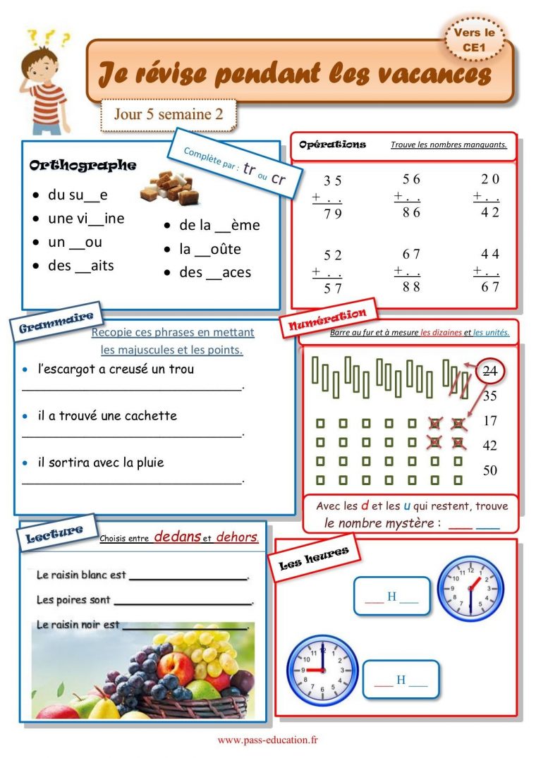 Épinglé Sur Cahier De Vacances Gratuit pour Cahier De Vacances Cm1 Cm2 A Imprimer Gratuit