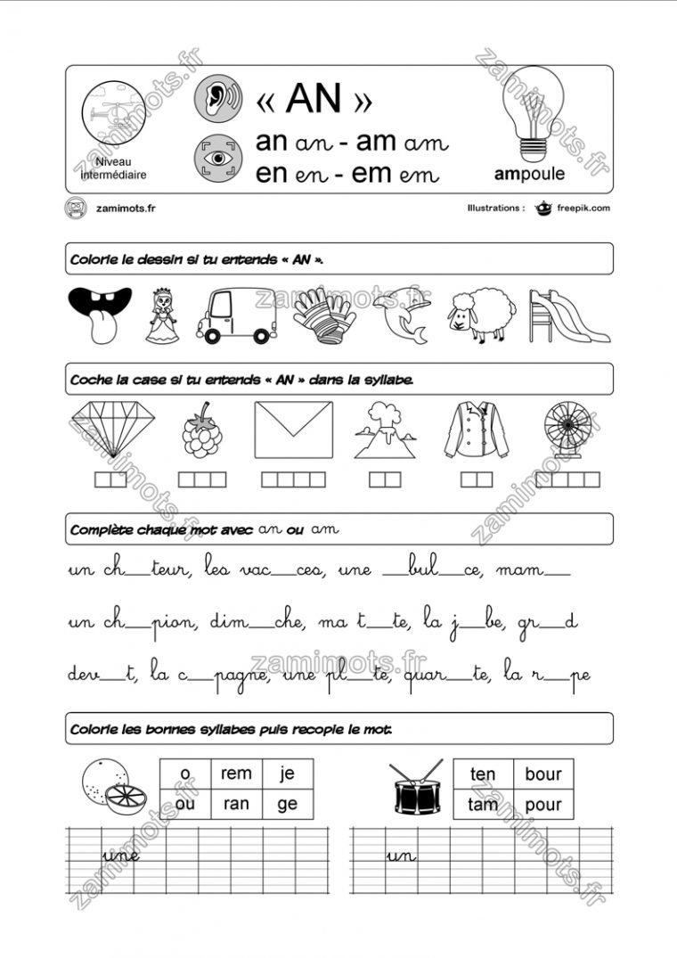 Épinglé Sur Coloriage dedans Zamimots Phonologie