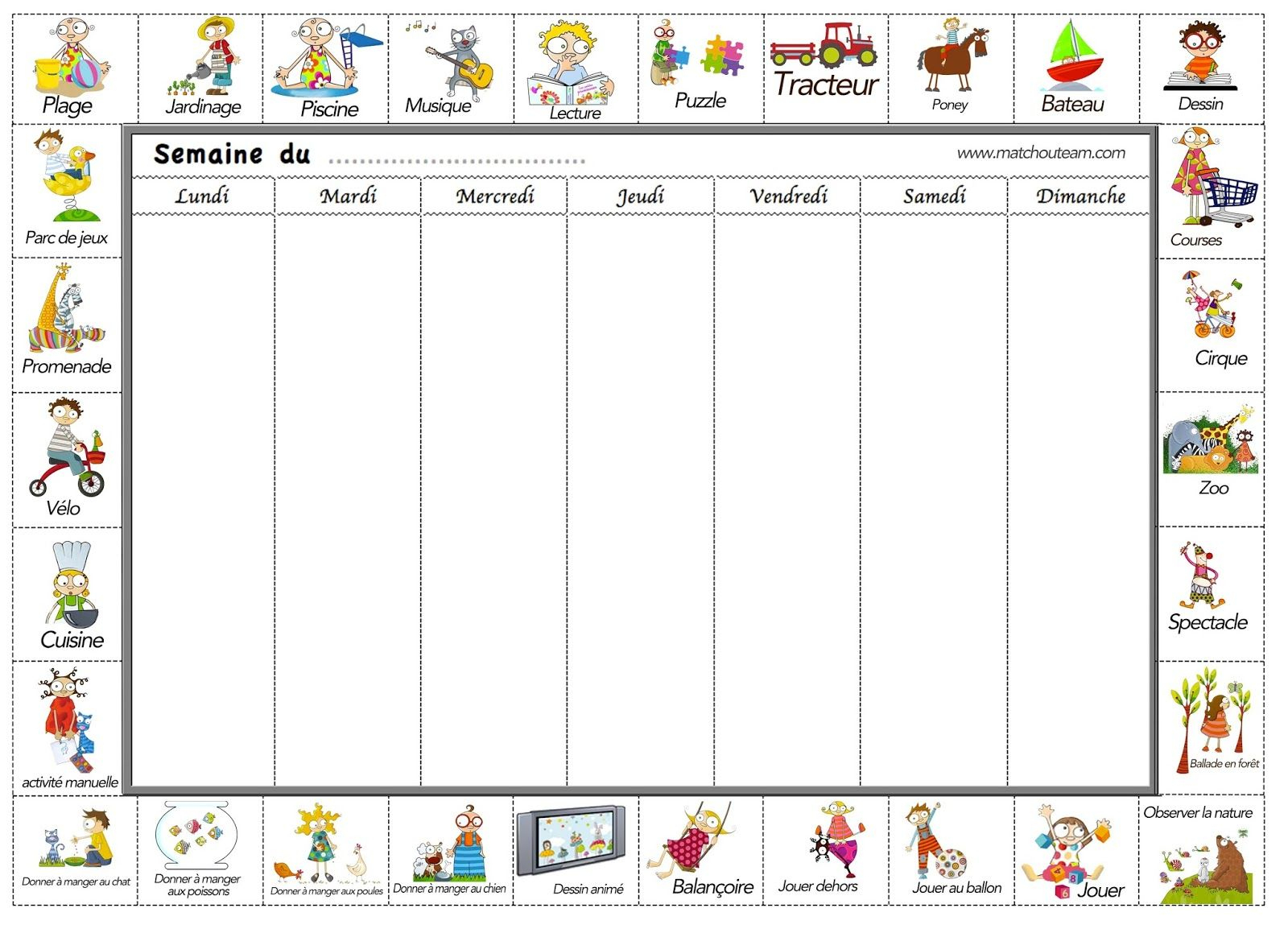 Épinglé Sur Fiche À Imprimer pour Matrice De Decoupe Pour Planner A Imprimer Gratuit 