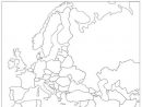 European Borders dedans Carte De L'Europe Vierge