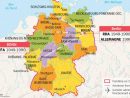 Évolution Des Frontières De L'Allemagne. 14 Ap. J.-C destiné Rã©Gions D&amp;#039;Allemagne Carte