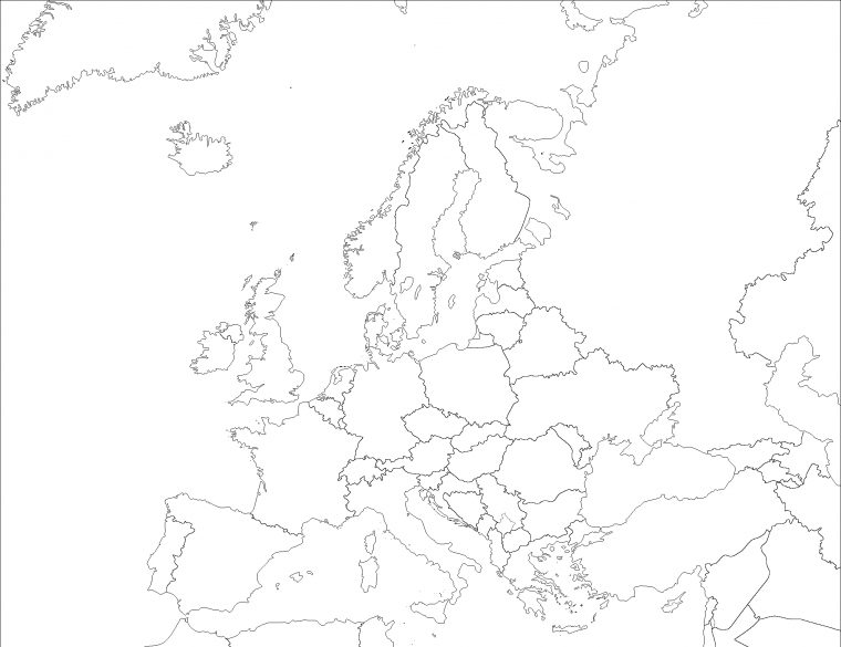 File:europe (Fond De Carte) – Wikimedia Commons Intérieur à Carte Fleuves Europe Vierge