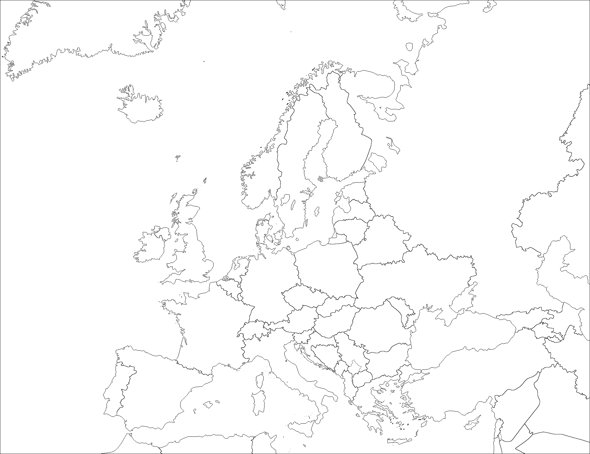 File:europe (Fond De Carte) - Wikimedia Commons Intérieur à Carte Fleuves Europe Vierge 