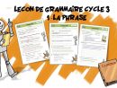 Grammaire Cycle 3 - La Phrase  Grammaire, Grammaire Ce2 avec Tangram Ce2 Bout De Gomme