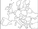 Grande Carte De L'Europe À Colorier Et À Compléter  Carte dedans Fond De Carte Europe