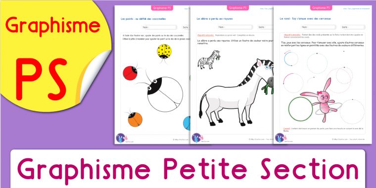 Graphisme Petite Section À Imprimer  Pdf Fiche Maternelle pour Histoire Pdf Maternelle A Imprimir