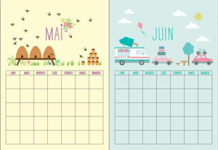 Gratuit : Notre Calendrier Perpétuel À Imprimer : destiné Calendrier Des Anniversaires A Imprimer Gratuit