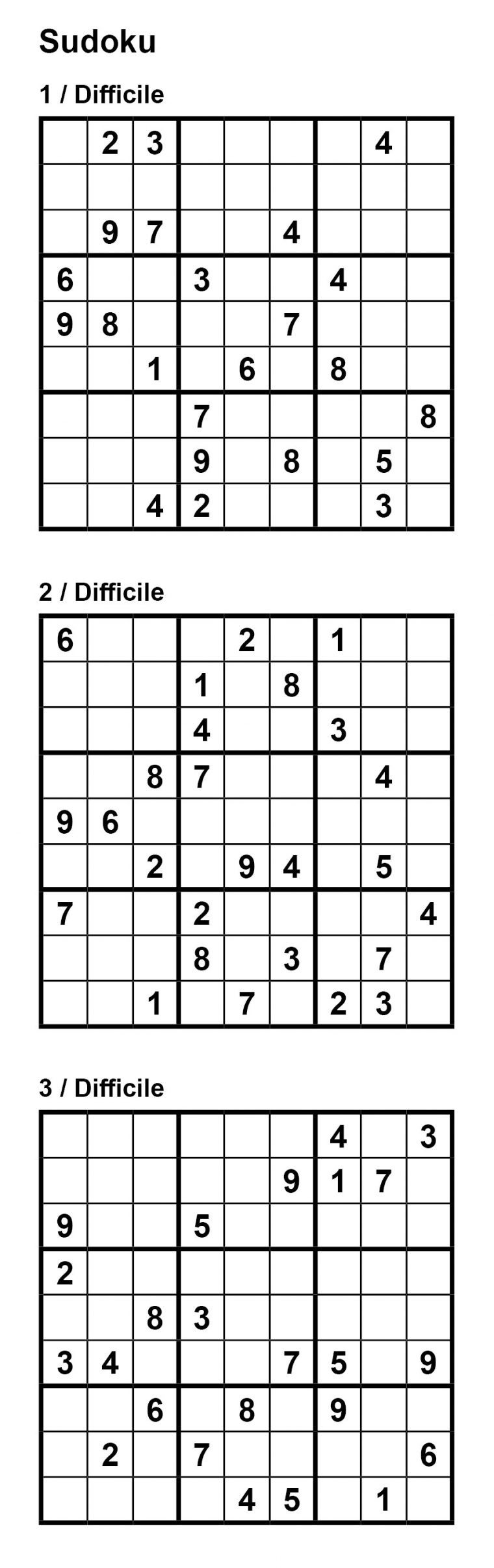 Grille De Sudoku A Imprimer  Imprimer La Grille 20 De serapportantà Sudoku Gratuit A Imprimer