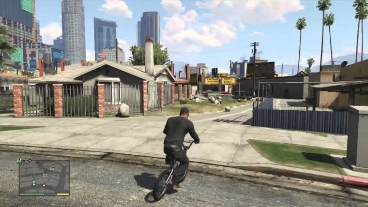 Gta 5 Grove Street Bmx Riding + Cutscene Leaked Gameplay encequiconcerne Gta 5Gameplay Voiture