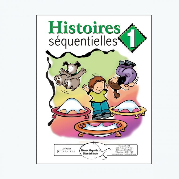 Histoires Séquentielles 1 – Éditions De L'Envolée serapportantà Histoire Sequentielle Pdf