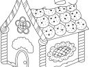 House Coloring Pages For Toddlers. Below Is A Collection destiné Coloriage Magique Adult Gingerbread Man