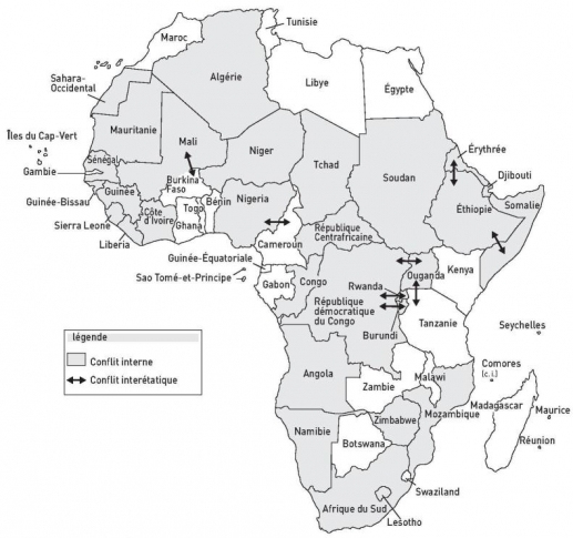 Introduction À La Politique Africaine - 5. L'Instabilité pour Bonne Carte De Leurope A Imprimer En Noir Et Blanc