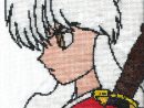 Inuyasha  Anime Cross Stitch, Beaded Cross Stitch, Cross à Pixel Art Stitch De Noã«L