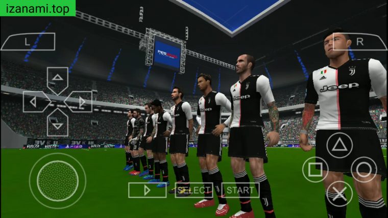 Jeu De Football – Pes 2020 Ppsspp Caméra Ps4 Android avec Meileur Jeu Ps4 Multijoueur Hors Ligne