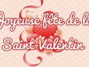 Joyeuse Saint Valentin: Idées Pour Votre Fête Pleine De Magie! avec Mots Croises De La St-Valentin