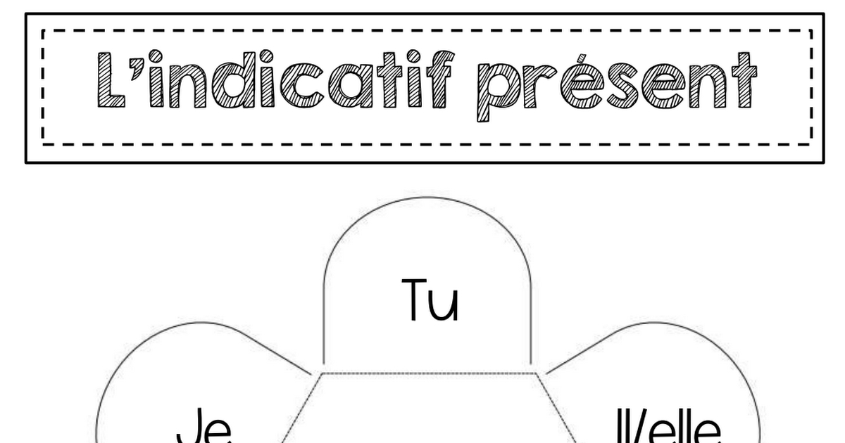 L Indicatif Present.pdf  Letters, Labels tout Mots-Croises Subjonctif Pdf
