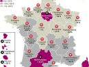 La Carte De France Des Pertes D'Emplois - Wikistrike intérieur Les Regions De La France Lumni